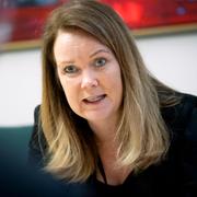 Landsbygdsminister Jennie Nilsson (S)-
