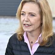 Socialdemokraternas Magdalena Andersson (S) och Centerledaren Elisabeth Thand Ringqvist (C)