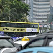 Trafik i Indonesiens huvudstad Jakarta.