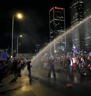 Protester i Tel Aviv Ohad Zwigenberg / AP