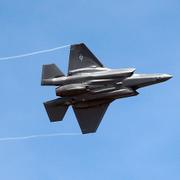 Boeing tillverkar stridsflygplanet F-35.