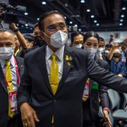 Thailands premiärminister Prayuth Chan-ocha under  APEC-toppmötet