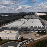 Ett av Googles befintliga datacenter i Lithia Springs i Georgia. Arkivbild.