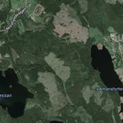 Vikmanshyttan där tvååringen försvann.