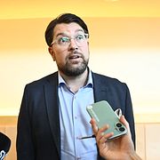 Sverigedemokraternas partiledare Jimmie Åkesson.