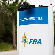 FRA, Försvarets Radioanstalt på Lovön utanför Stockholm.