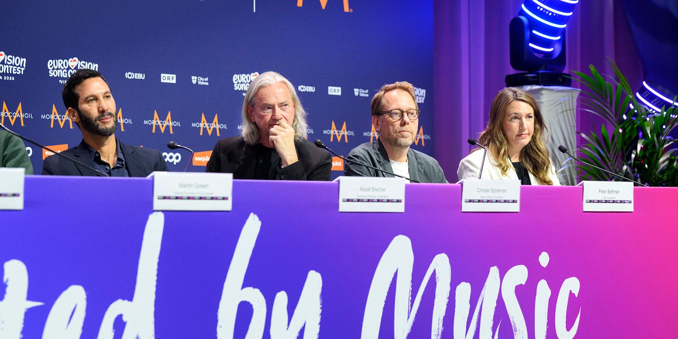 Assaf Blecher, Christer Björkman, Peter Settman och Hanna Bergius vid en pressträff i våras där man presenterade satsningen.