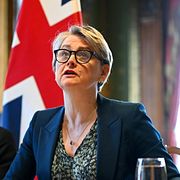 Arkivbild: Utrikesminister Yvette Cooper.