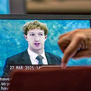 Metas vd Mark Zuckerberg under ett framträdande i rätten tidigare i mars.