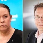 Maria Wetterstrand och Joacim Olsson.