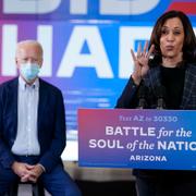 Joe Biden och Kamala Harris/Arkivbild.