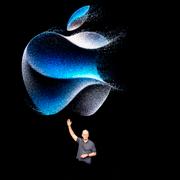 Apples vd Tim Cook under lanseringseventet ”Wonderlust” i går. 