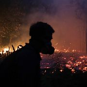 Skogsbränder härjar i Indonesien till följd av extrem torka.