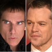 Arkivbilder: Leonardo DiCaprio, Ben Stiller, Matt Damon och Jim Carrey.