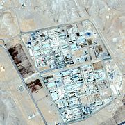 Den kärntekniska anläggningen Isfahan i Iran.