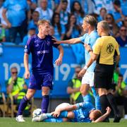 Match mellan Malmö FF och Djurgården i september 