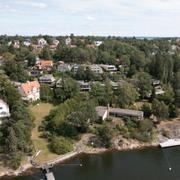 Vy över Stocksund i Danderyd