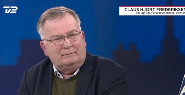 Claus Hjort Frederiksen i TV2. 