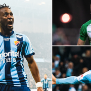 Djurgårdens Mohamed Buya Turay, Hammarbys Nikola Djurdjic och Malmös Anders Christiansen. 