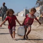 Barn i Gaza. 