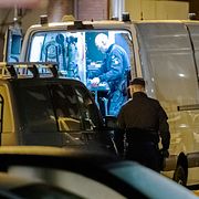 Polisens tekniker slog till mot lägenheten 6 februari. 