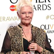 Dame Judi Dench vid kvällens gala.