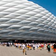 Allianz Arena i München.