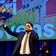Sverigedemokraternas partiledare Jimmie Åkesson.
