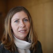 Arkivbild på sjukvårdsminister Elisabet Lann.