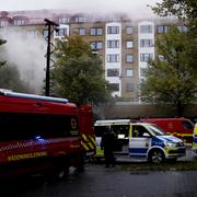 Fastigheten på Övre Husargatan.