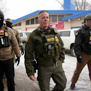 Gränspolischefen Gregory Bovino i Minneapolis. 