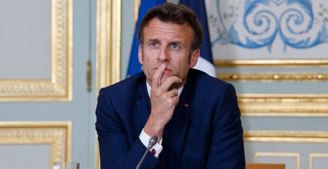 Macron.  Ludovic Marin / AP