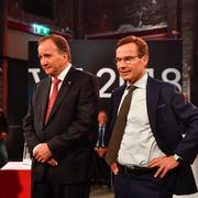 Stefan Löfven (S) och Ulf Kristersson (M).