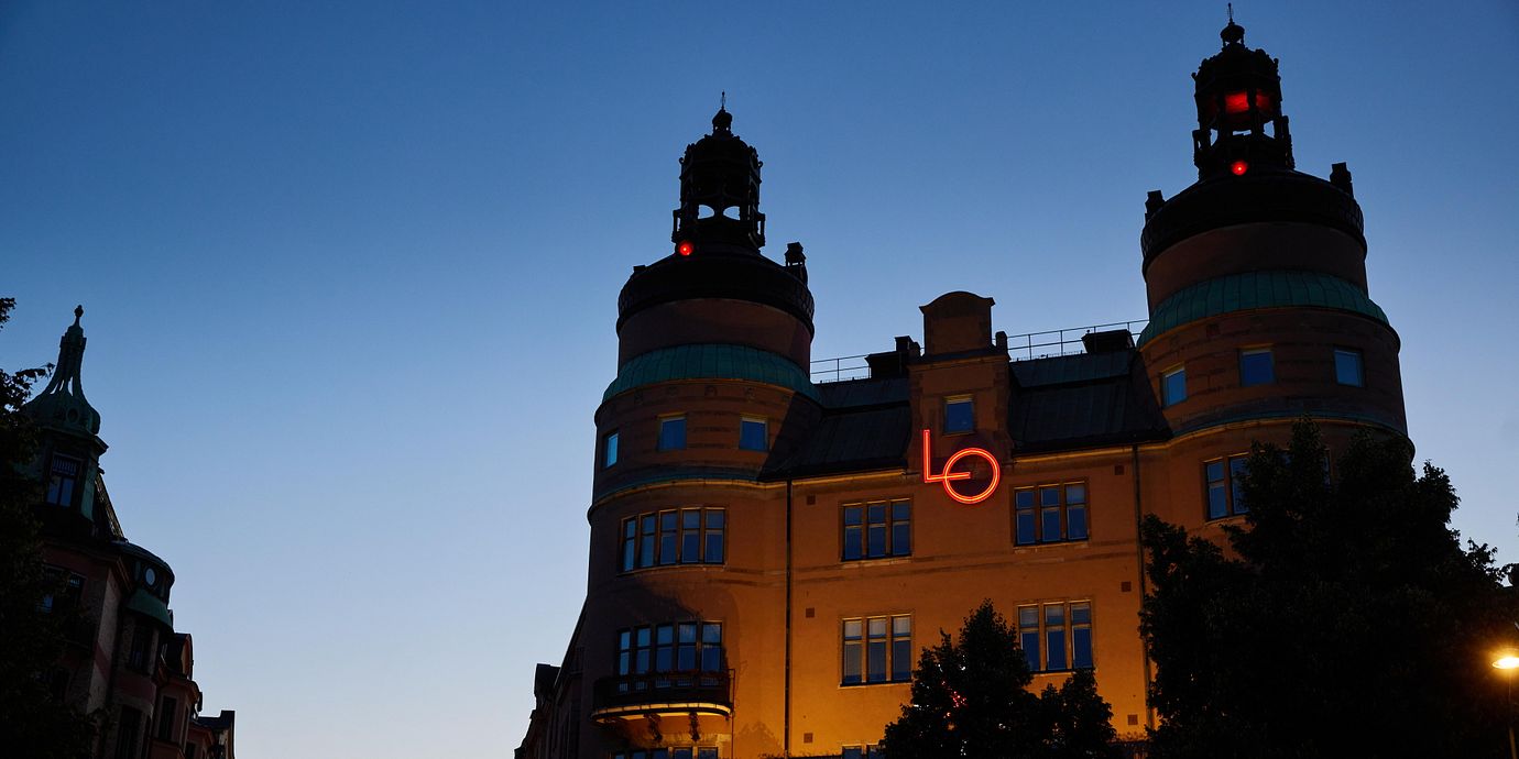 Den så kallade LO-borgen vid Norra Bantorget i Stockholm.