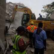 Byggnaden i Lagos, Nigeria.