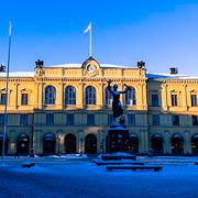 Karlstads rådhus som huserar Värmlands tingsrätt.