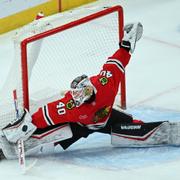 Chicago Blackhawks målvakt Arvid Söderblom.