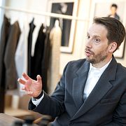 H&M:s vd Daniel Ervér. 