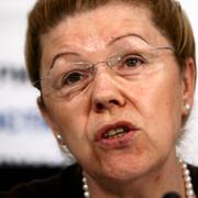 Arkivbild: Jelena Mizulina, parlamentsledamoten som initierade det kontroversiella förslaget