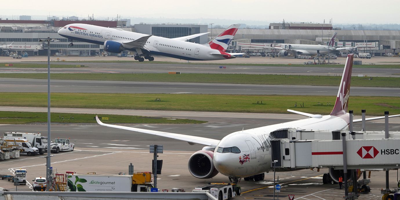 Heathrow.