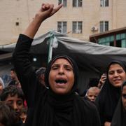 Palestinier firar att ett avtal nåtts mellan Israel och Hamas.