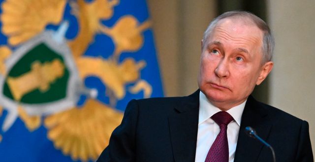 Rysslands president Vladimir Putin. Pavel Bednyakov / AP