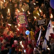 Bild från Tel Aviv, 21 januari. 