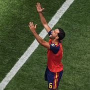 Mikel Merino avgjorde till Spaniens fördel för andra matchen i rad.