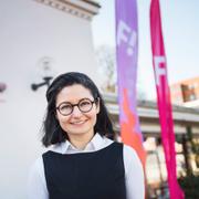 Feministiskt Initiativs partiledare Gita Nabavi