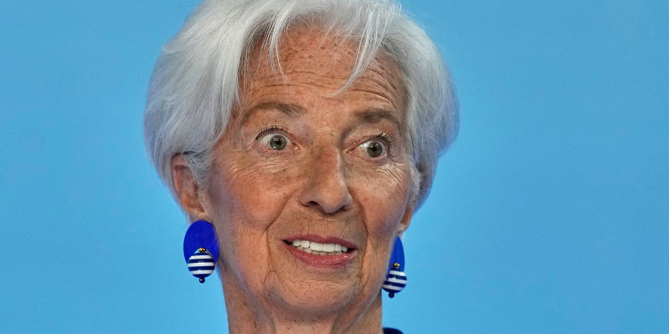 ECB-chefen Christine Lagarde.