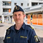 Martin Marmgren har själv en bakgrund som polis