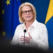 Elisabeth Svantesson, Swedish finance minister.