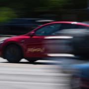 Robotaxi-test i Austin i Texas den 22 juni i år.