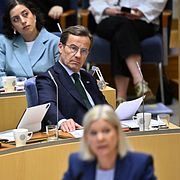 Riksdagen ska rösta om Andersson som statsminister på torsdag.